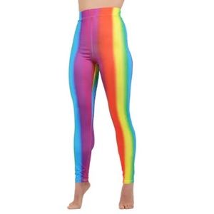 Woman’s Rainbow Pride High Waist Leggings